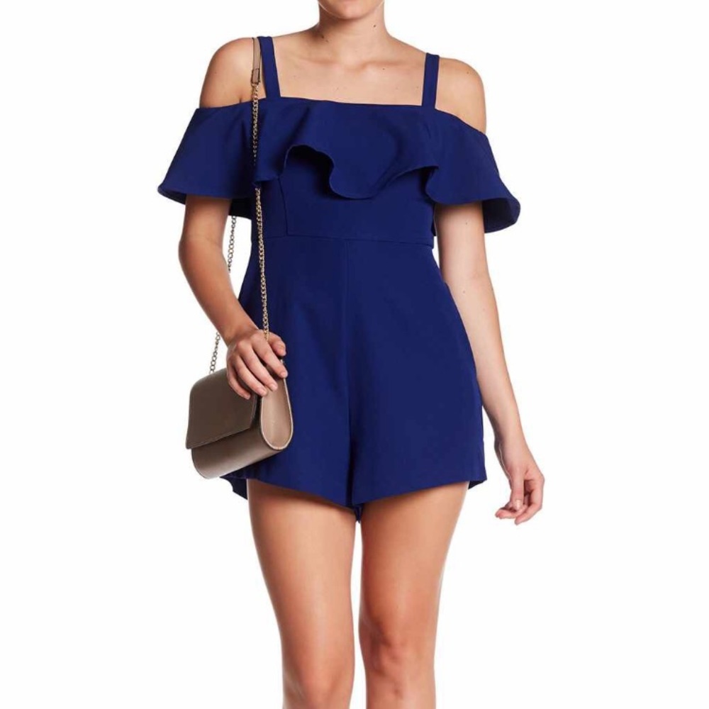 Cobalt blue romper